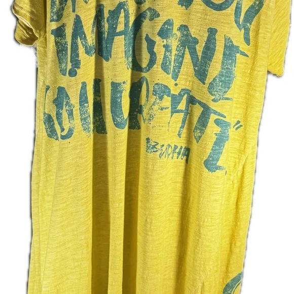 Magnolia Pearl Yellow Graphic Dress - Picture 2 of 7